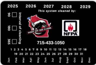 Badger Hood Sticker Certificate