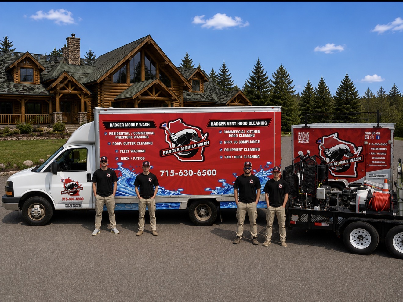 Badger Vent Hood Cleaning in WI Team